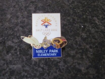 Pin Olympia 2002 Salt Lake Nimbley Park Elementary