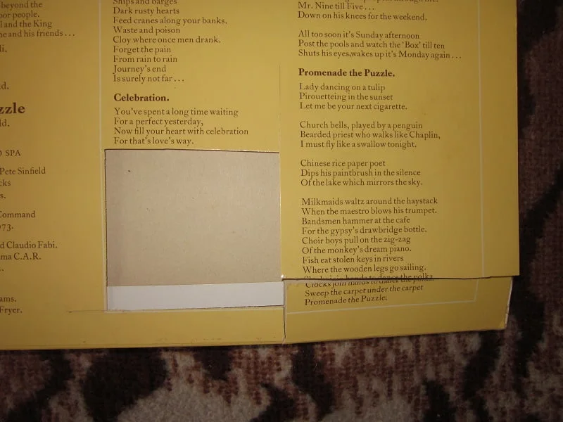 PFM - Premiata Forneria Marconi - Photos of Ghosts – Bild 5