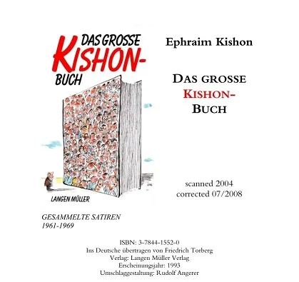 DAS GROSSE  KISHON BUCH - Ephraim Kishon